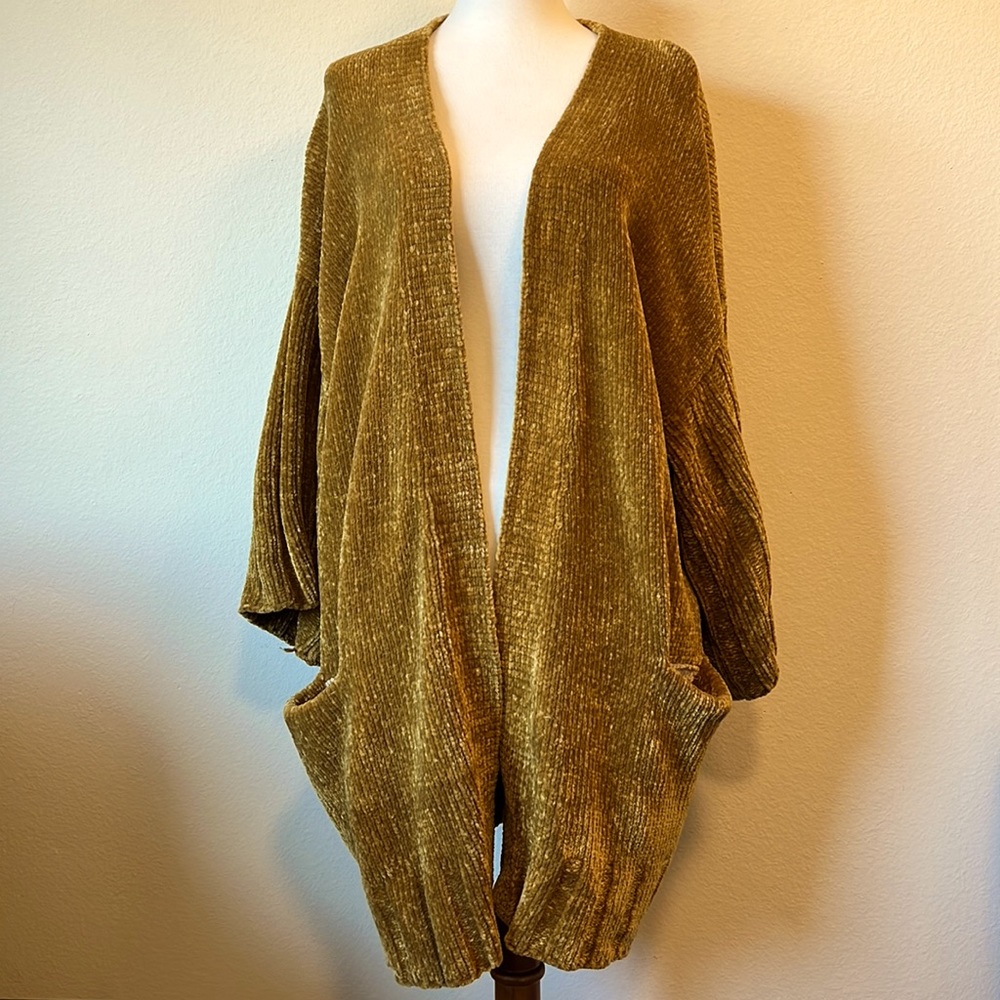 Cozy Oversized Chenille Cardigan from Anthropologie